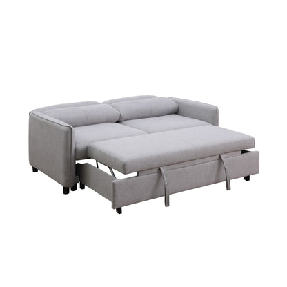 Harold 3-Seater Sofa Bed - Light Grey B 50021