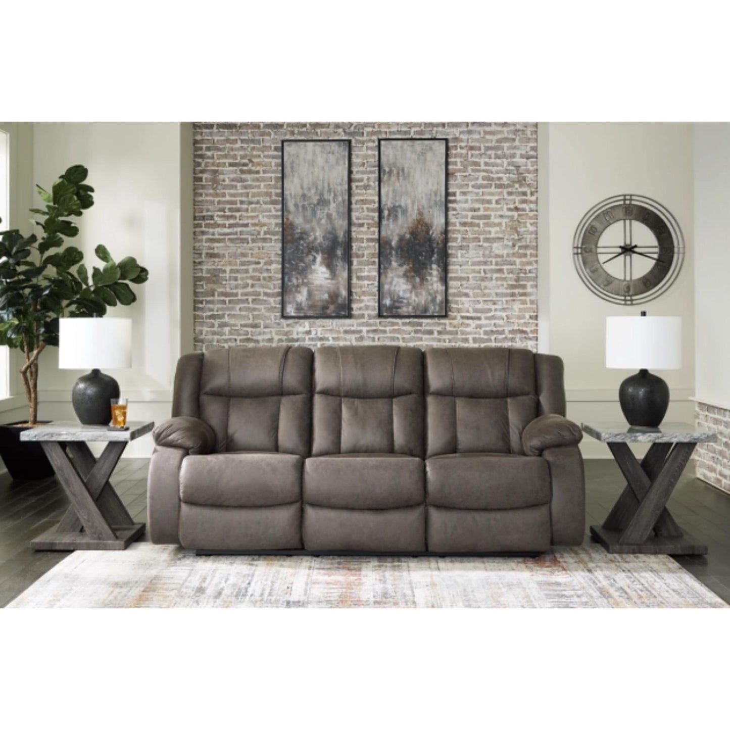 First Base Reclining Sofa