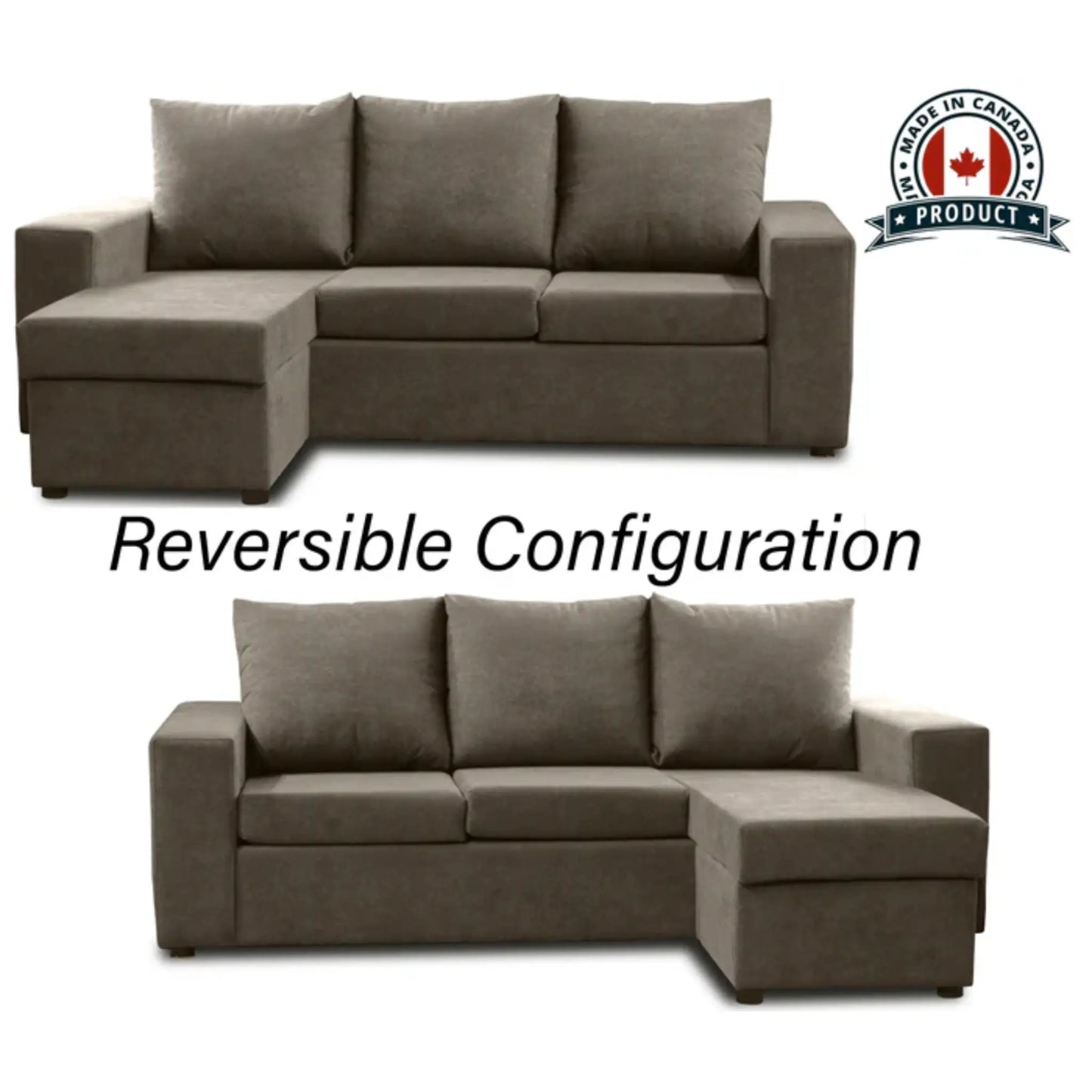 Reversible Sectional - Made in Canada