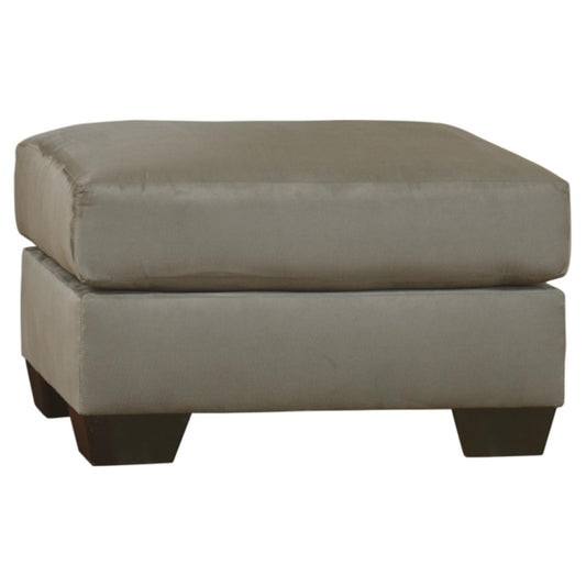 Darcy Ottoman - Cobblestone / Blue / Black