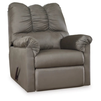 Darcy Rocker Recliner - Cobblestone / Black / Blue