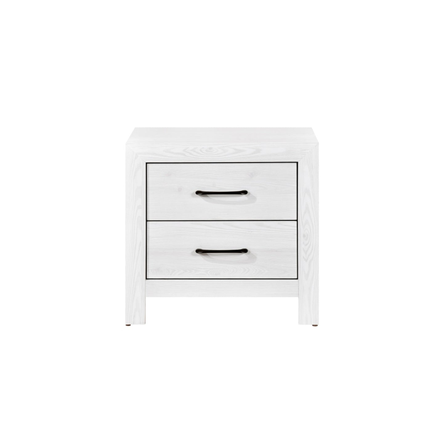 Pearl Luxe King 6pc Bedroom Set - 1534WH - White / Grey / Rustic Brown / Natural