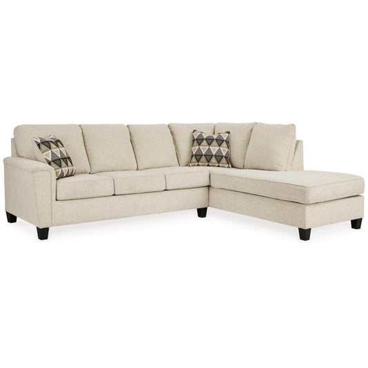 Abinger Natural 2-Piece Sectional with Chaise