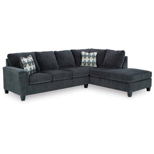 Abinger Smoke 2-Piece Sectional with Chaise