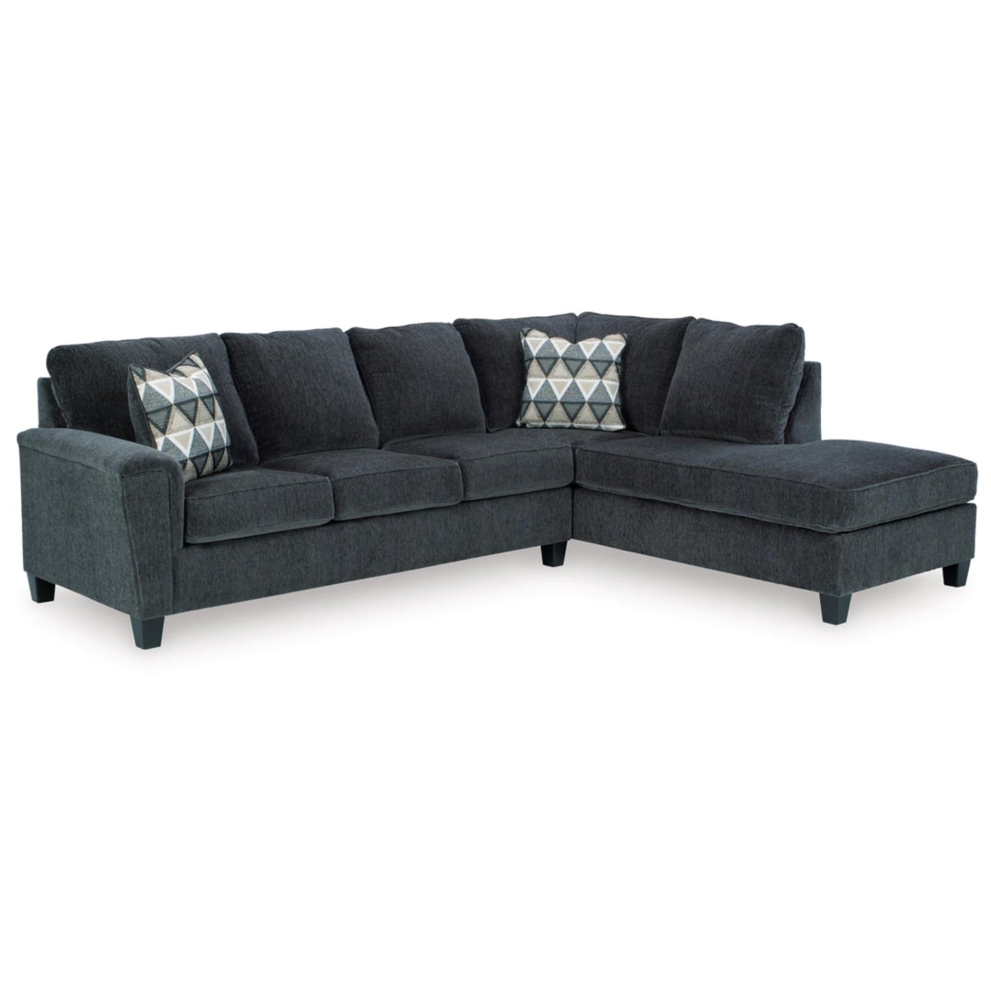 Abinger 2-Piece Sleeper Sectional with Chaise - Smoke