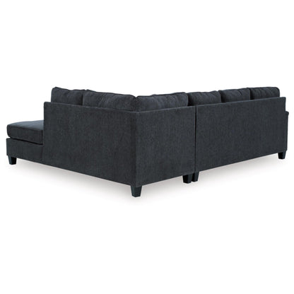 Abinger 2-Piece Sleeper Sectional with Chaise - Smoke