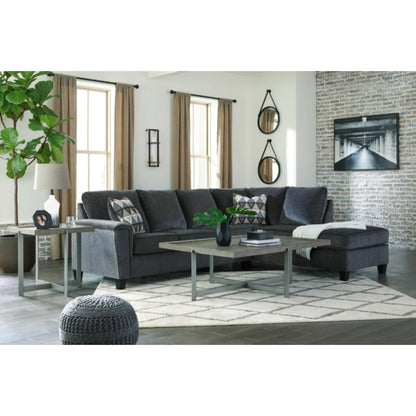 Abinger 2-Piece Sleeper Sectional with Chaise - Smoke