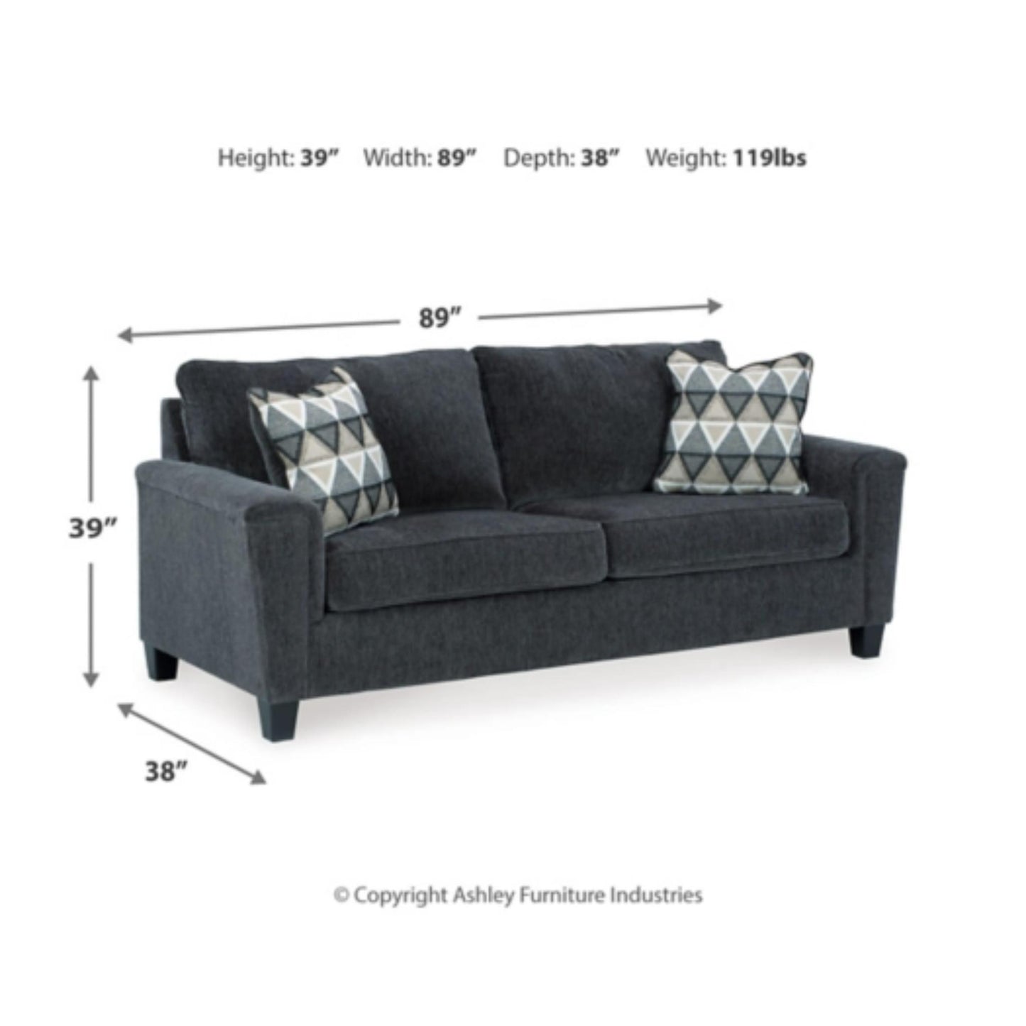 Abinger Sofa -  Smoke
