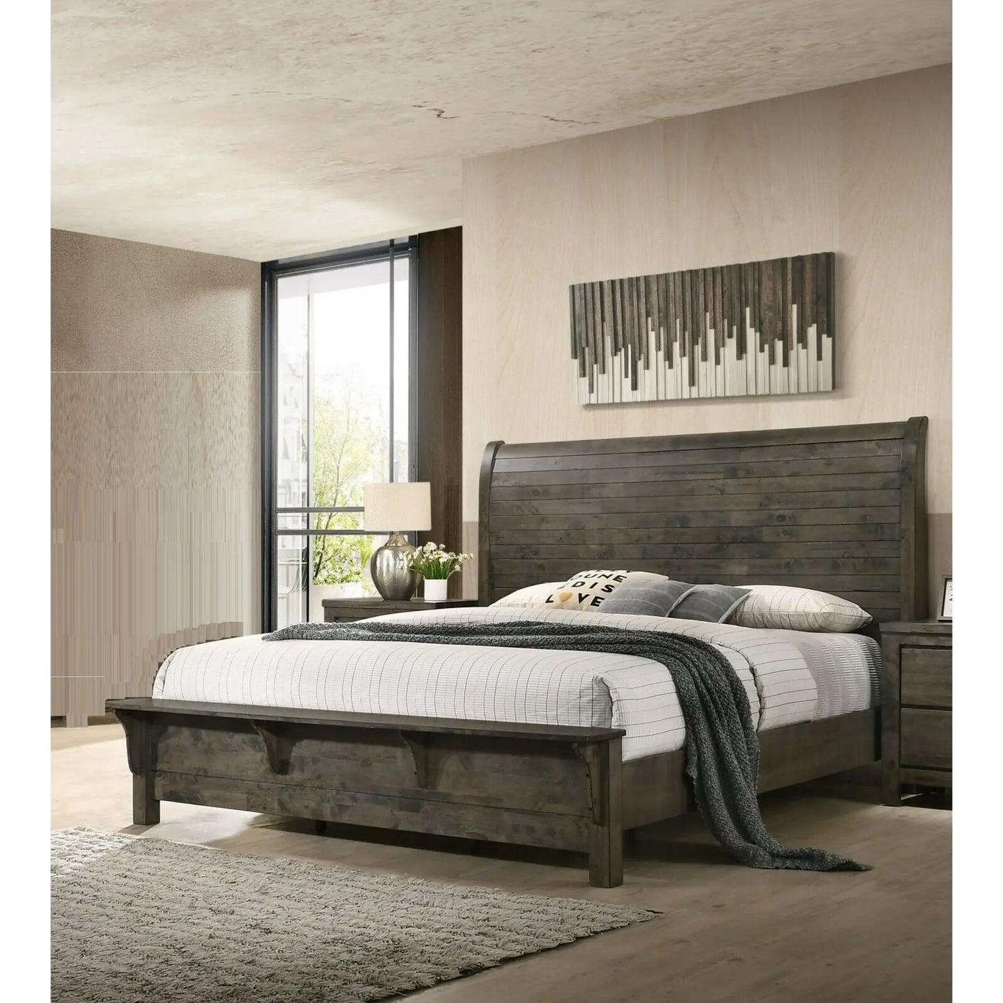 Shadow King 6pc Bedroom Set - B8108