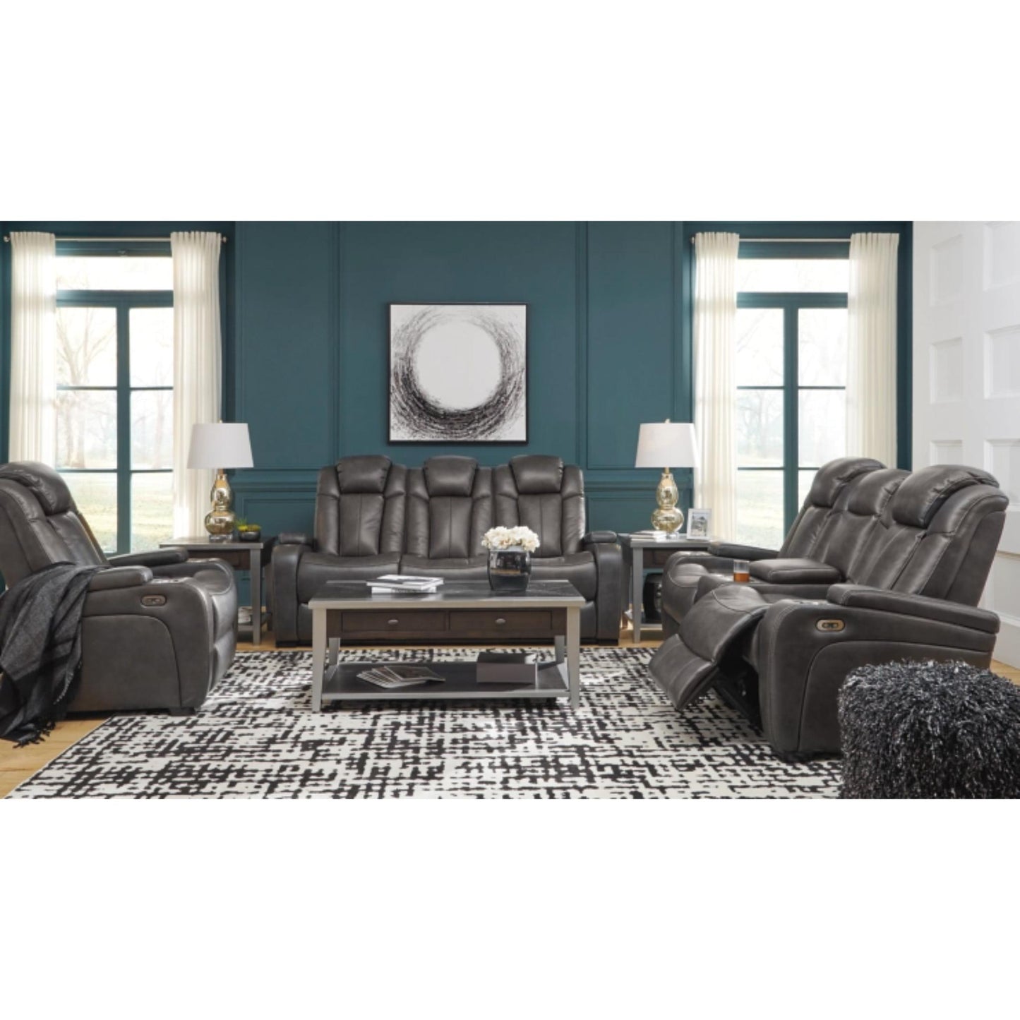 Turbulance PWR REC Sofa with ADJ Headrest