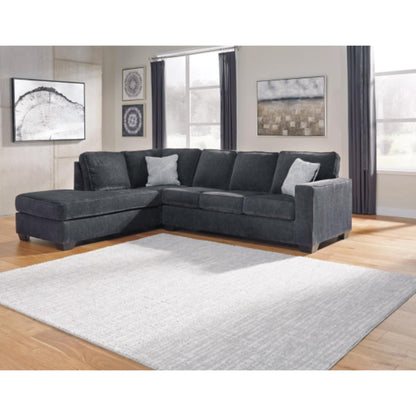 Altari 2-Piece Sleeper Sectional with Chaise - Slate / Alloy