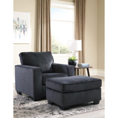 Altari Ottoman - Slate / Alloy