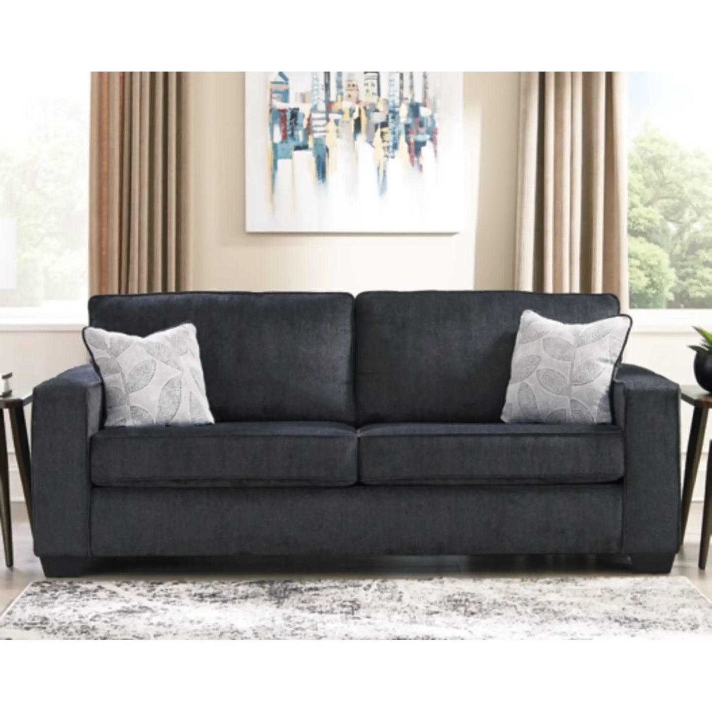 Altari Slate Queen Sofa Sleeper By Ashley