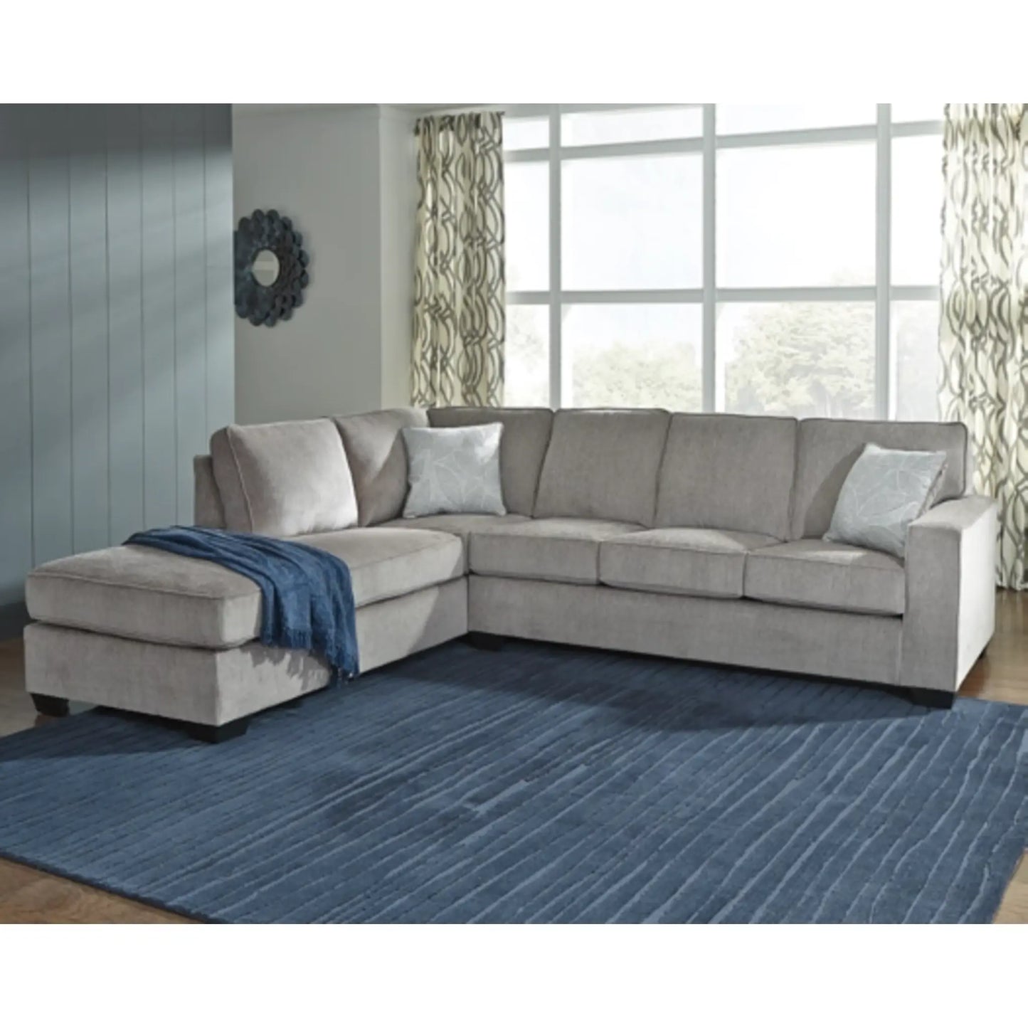Altari 2-Piece Sectional By Ashley - Alloy