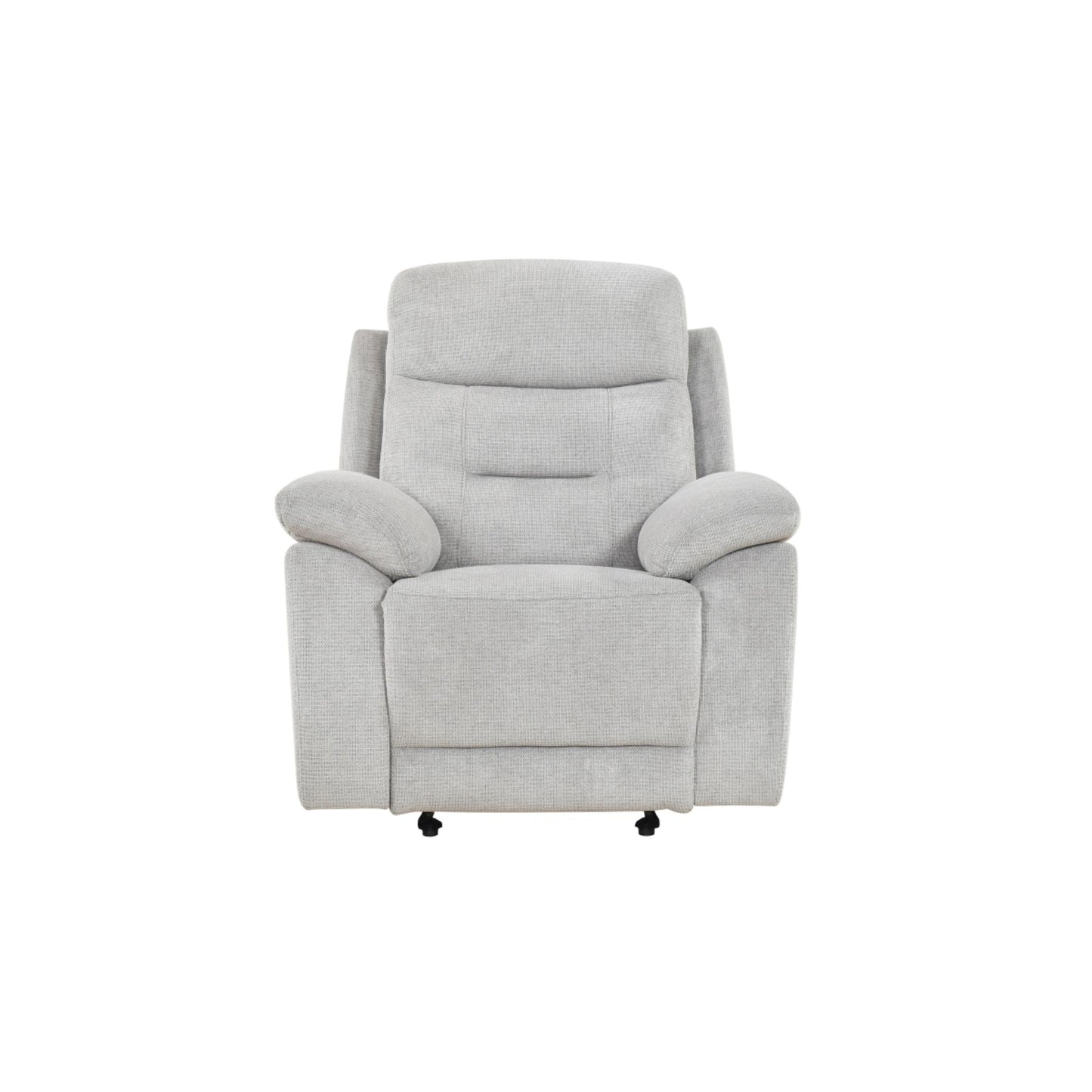 Perris Manual Recliner M9146 - Beige / Pewter