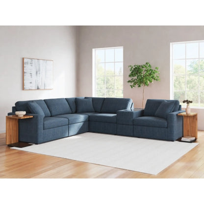 Modmax 6-Piece Modular Sectional - Ink / Oyster / Granite / Spice