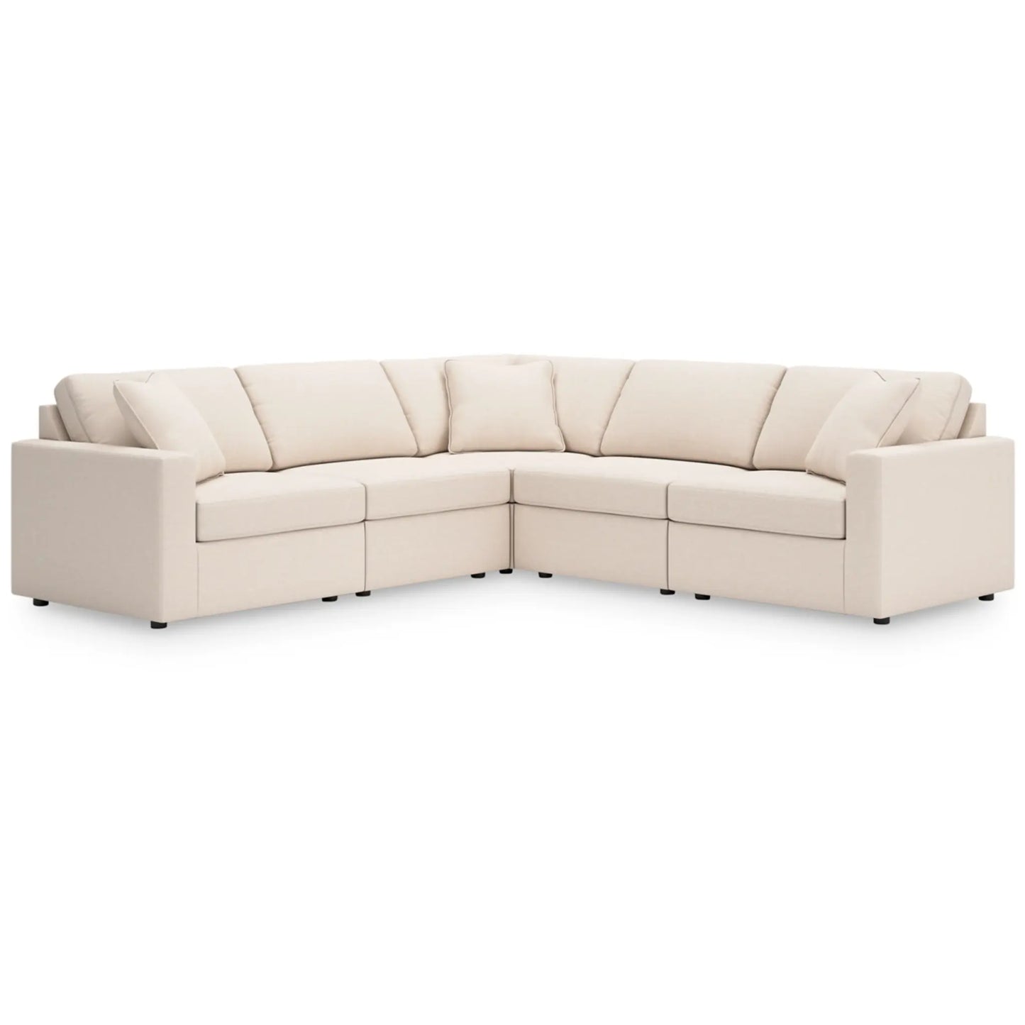 Modmax 5-Piece Modular Sectional -  Ink / Oyster / Granite / Spice