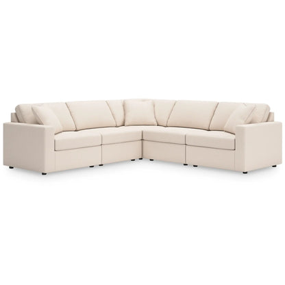 Modmax 5-Piece Modular Sectional -  Ink / Oyster / Granite / Spice