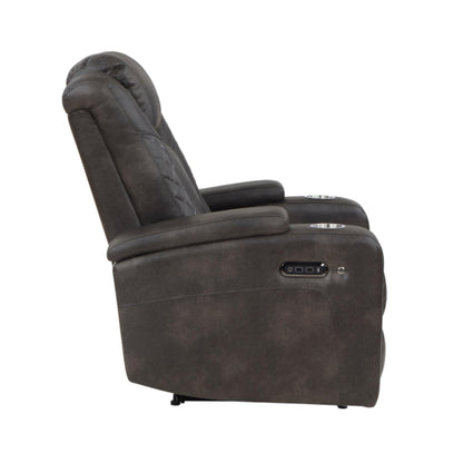 Tabor Dual Power Recliner M9211 - Brownish Grey