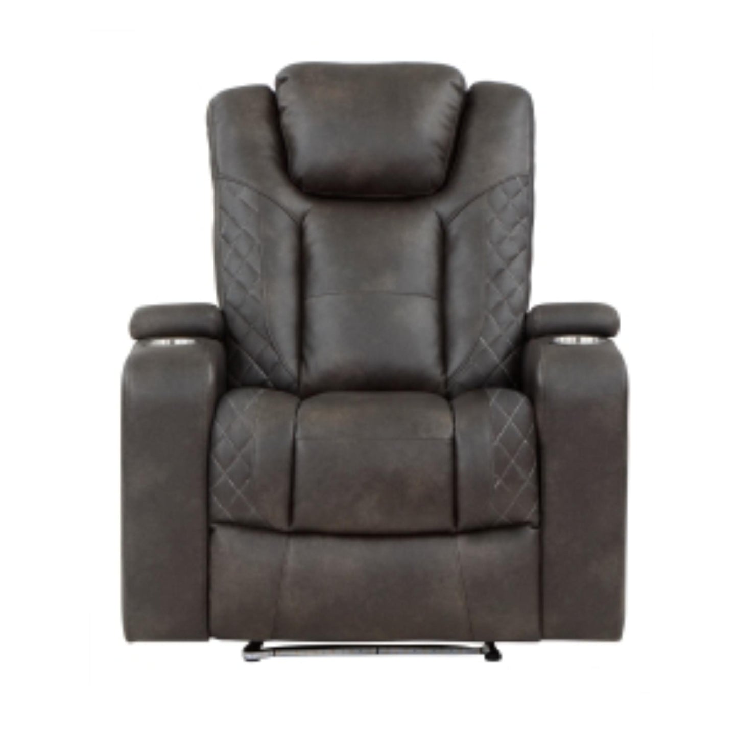 Tabor Dual Power Recliner M9211 - Brownish Grey