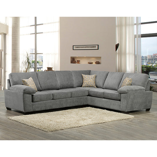 Nordic 2-Piece Sectional 9220 - Charcoal