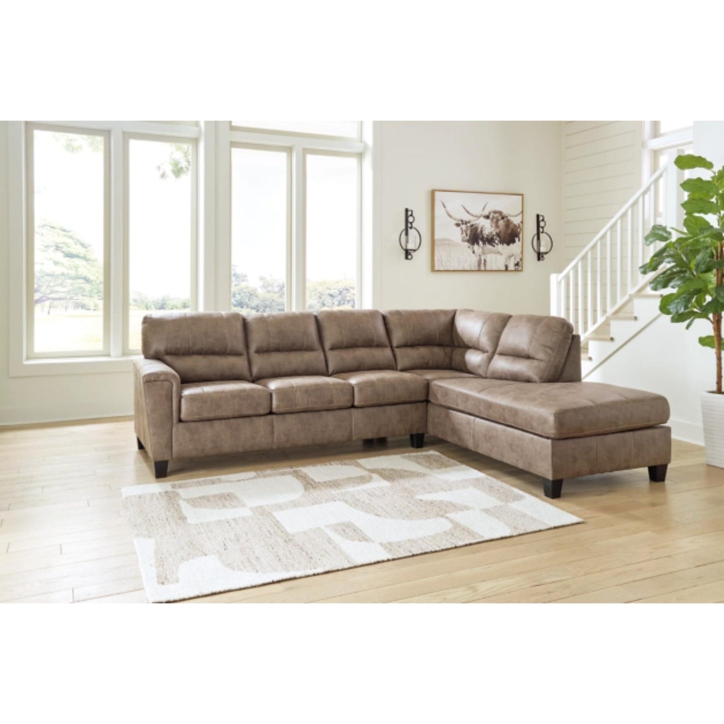 Navi Fossil 2-Piece Sectional Sofa Chaise
