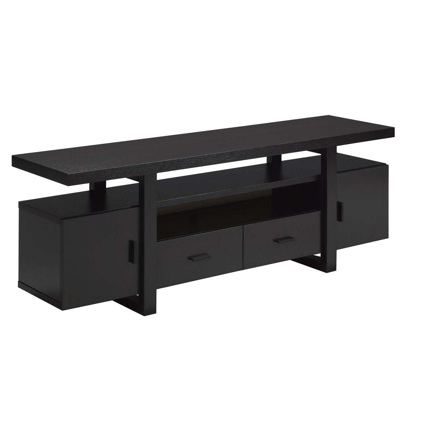 60'' TV STAND - DARK CHERRY B 18019