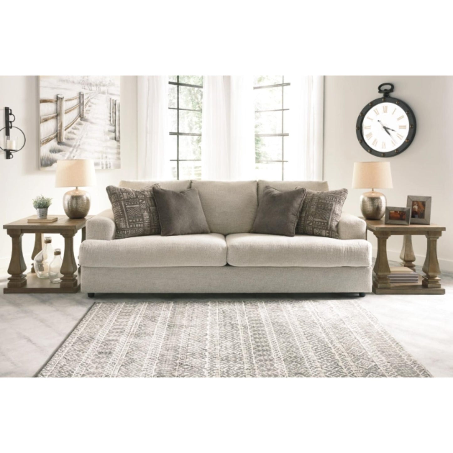 Soletren Queen Sofa Sleeper - Stone