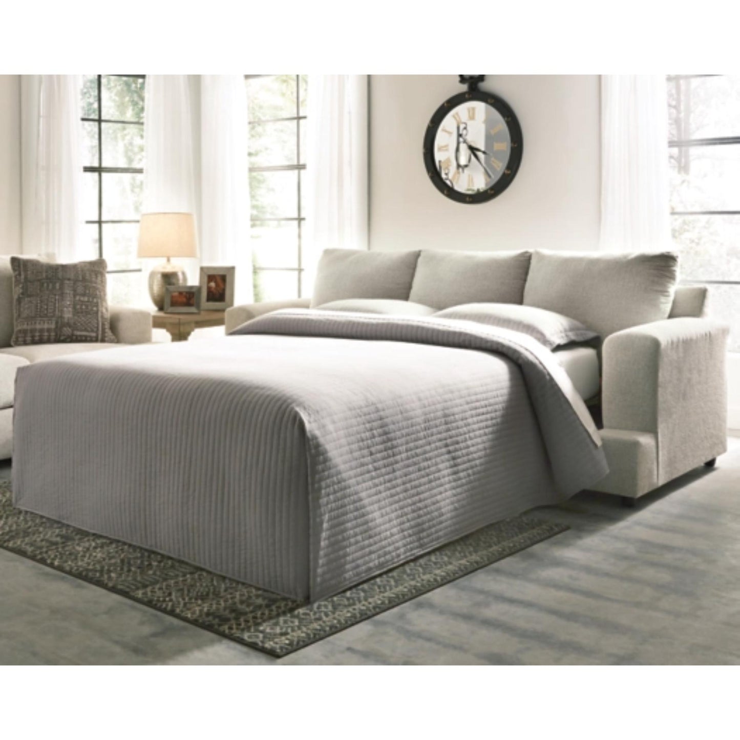Soletren Queen Sofa Sleeper - Stone