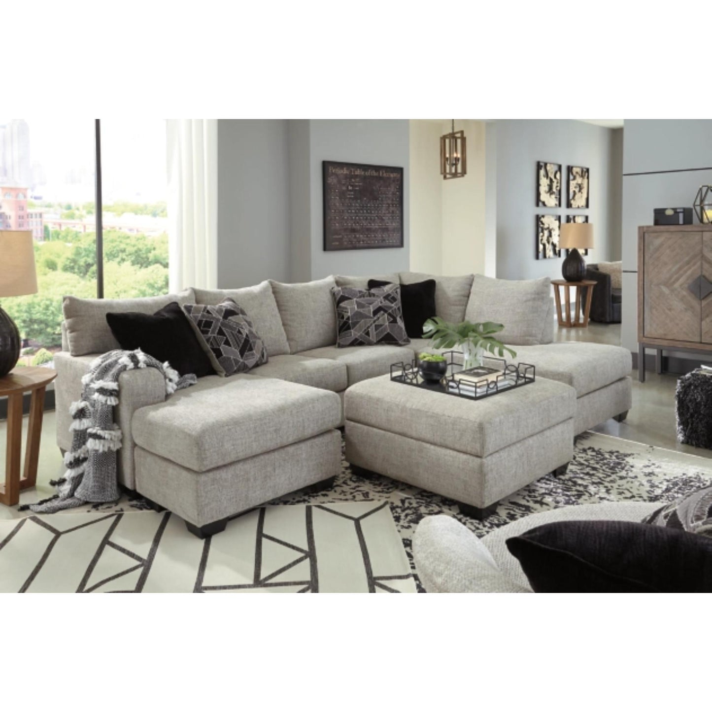 Megginson Ottoman With Storage - Storm