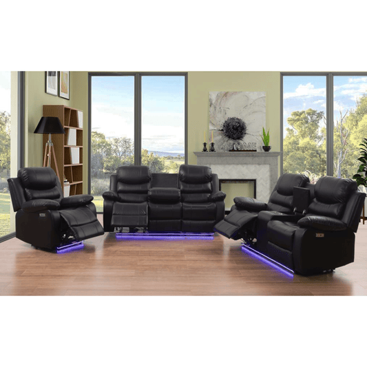 Monoco 3pc Power Recliner Set