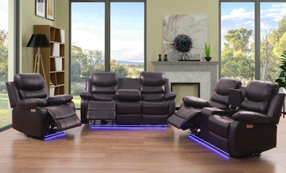 Monoco 3pc Power Recliner Set