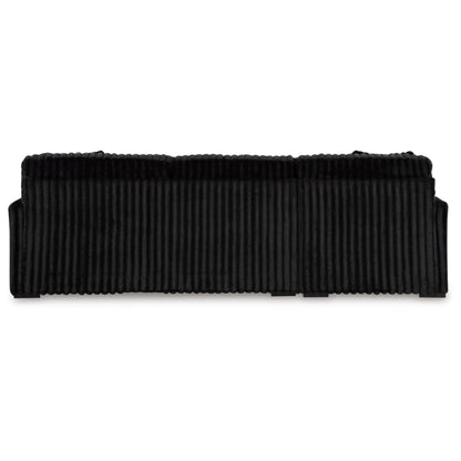 Midnight-Madness 2-Piece Sectional Sofa with Chaise - Chocolate / Onyx