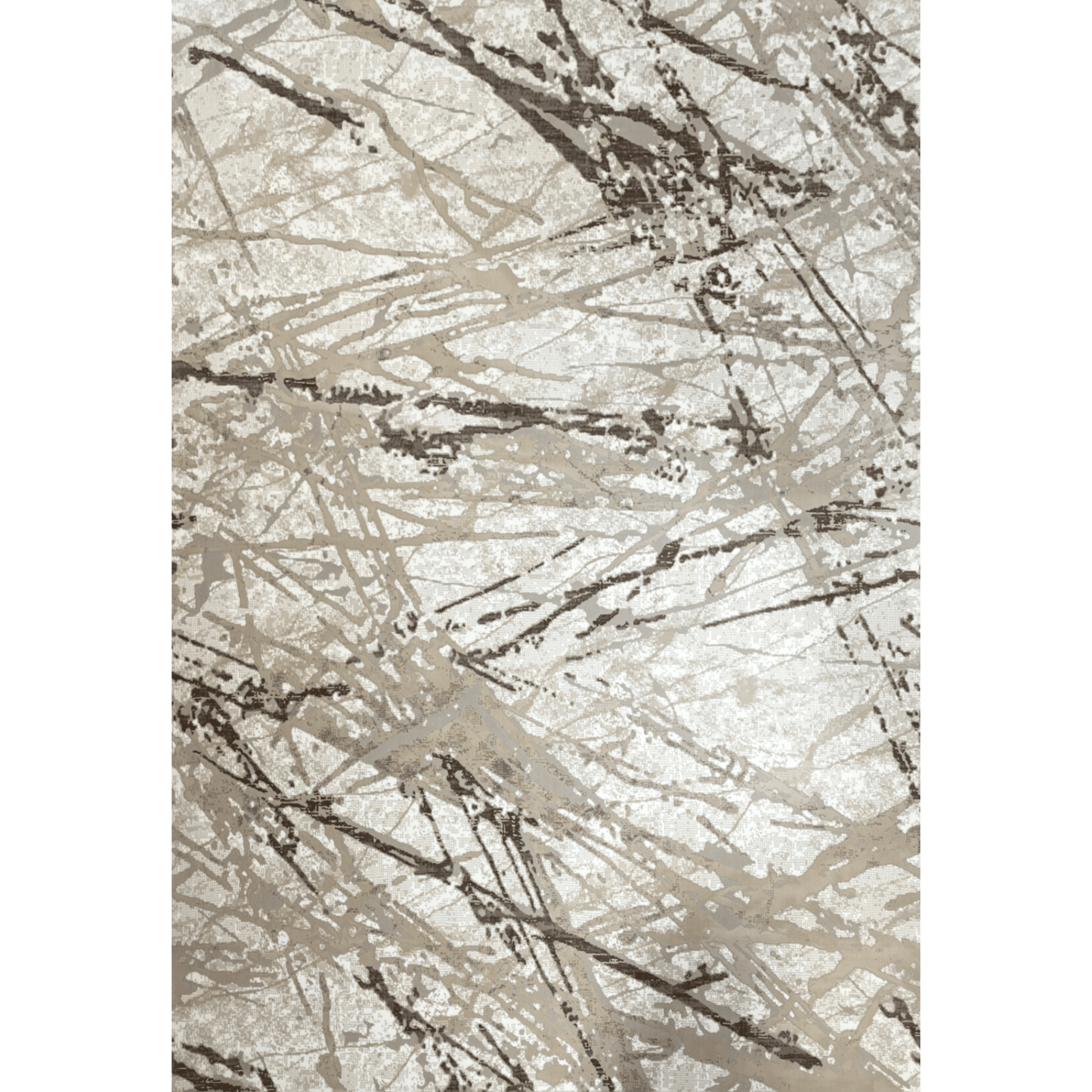 AREA RUG M- 23361 - Grey / Beige