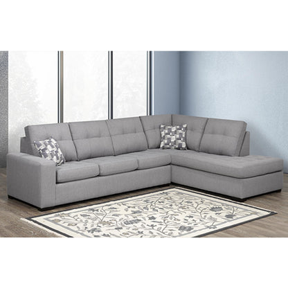 PennyLane 2-Piece Sectional 9883 -  Silver / Anthracite