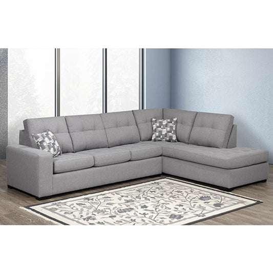 PennyLane 2-Piece Sectional 9883 - Pennylane Silver