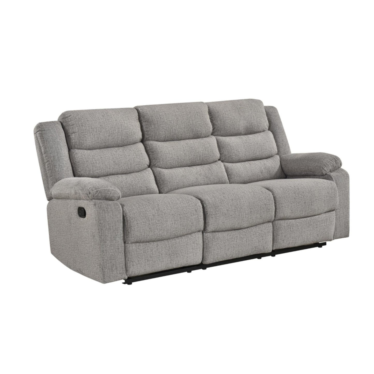 Tyrone Manual Reclining Sofa M99072 - Brown-Grey