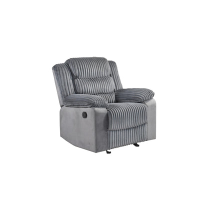 Tyrone Manual Recliner M99072 - Grey