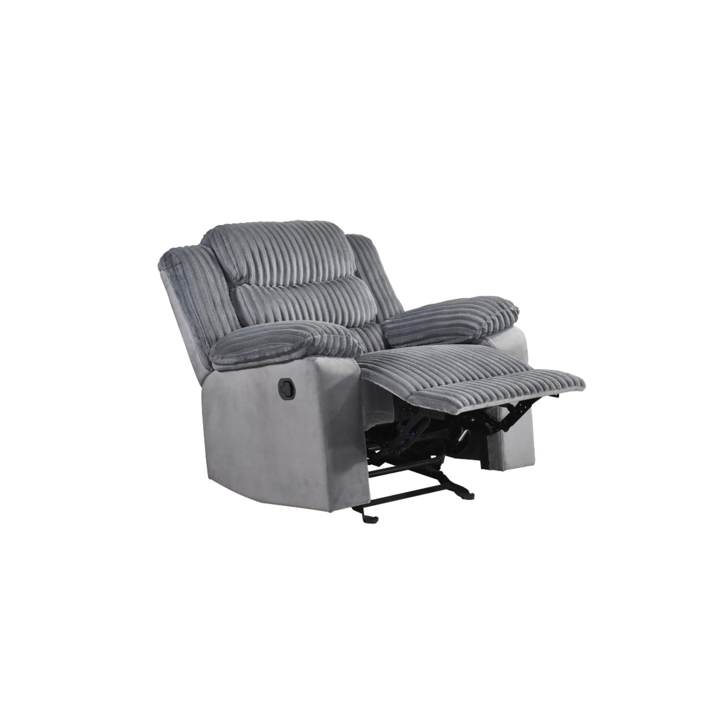 Tyrone Manual Recliner M99072 - Grey