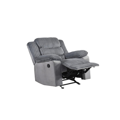 Tyrone Manual Recliner M99072 - Grey