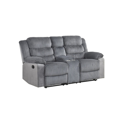 Tyrone Manual Reclining Loveseat M99072 - Grey