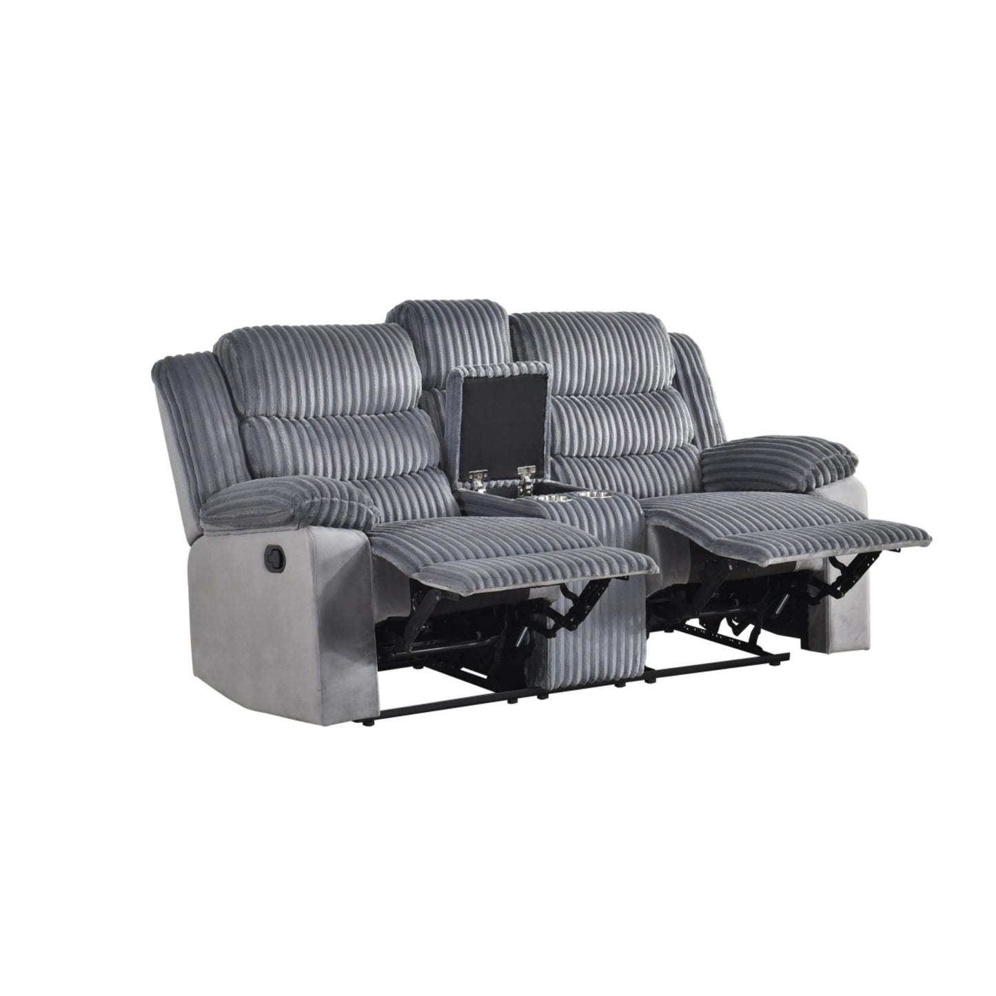 Tyrone Manual Reclining Loveseat M99072 - Grey