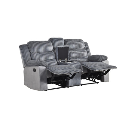 Tyrone Manual Reclining Loveseat M99072 - Grey