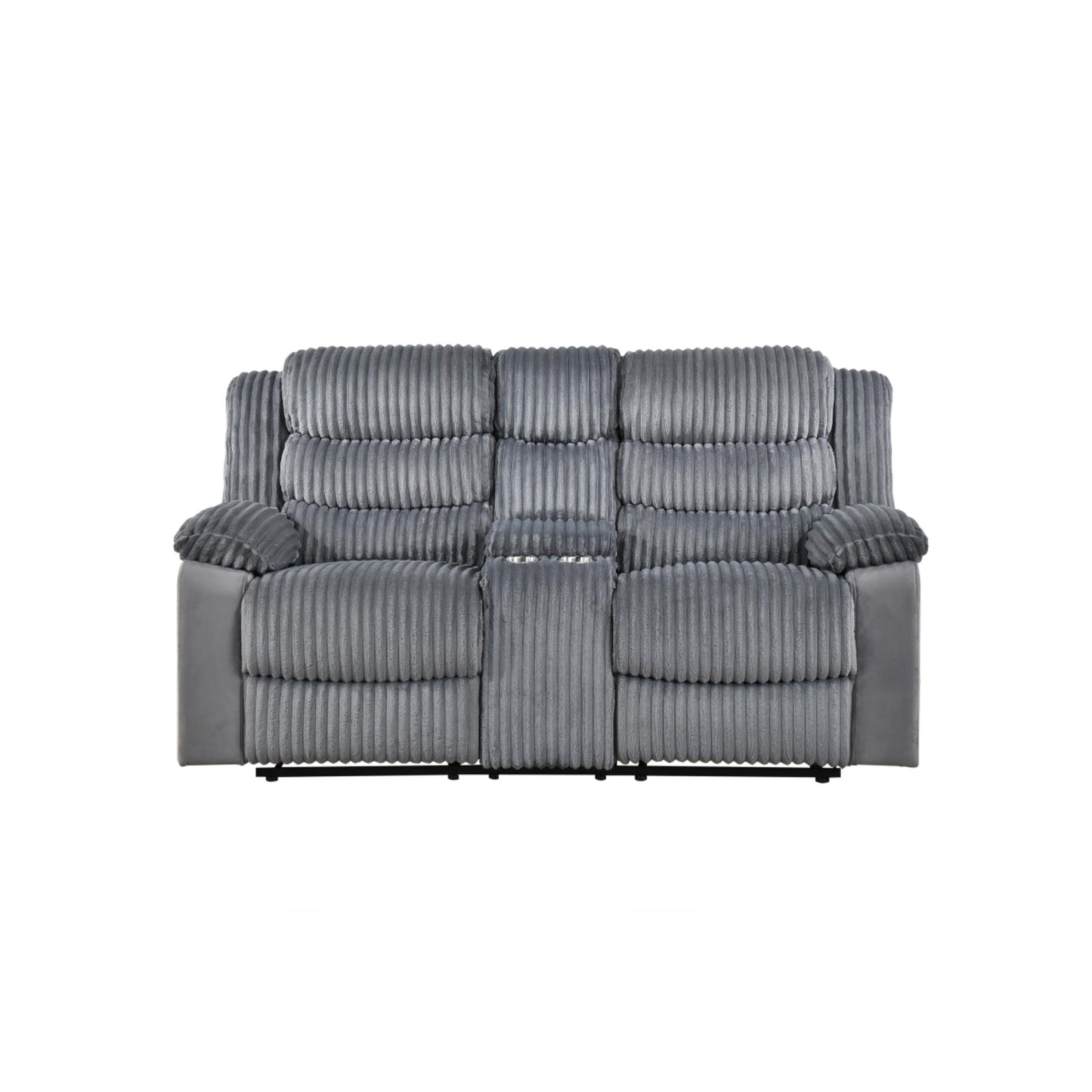 Tyrone Manual Reclining Loveseat M99072 - Grey