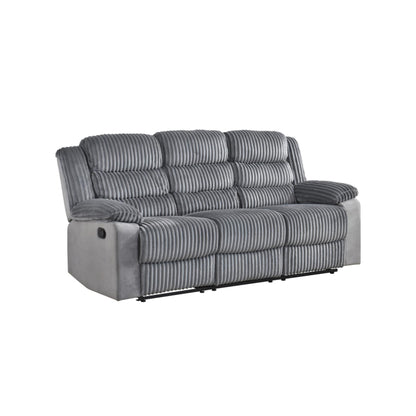 Tyrone Manual Reclining Sofa M99072 - Grey