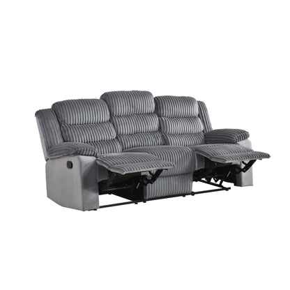 Tyrone Manual Reclining Sofa M99072 - Grey