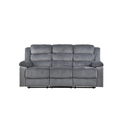 Tyrone Manual Reclining Sofa M99072 - Grey