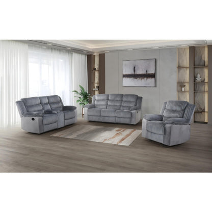 Tyrone Manual Reclining Loveseat M99072 - Grey