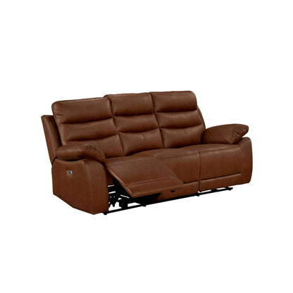 Hammond Power Reclining Sofa M99090 - Grey / Brown