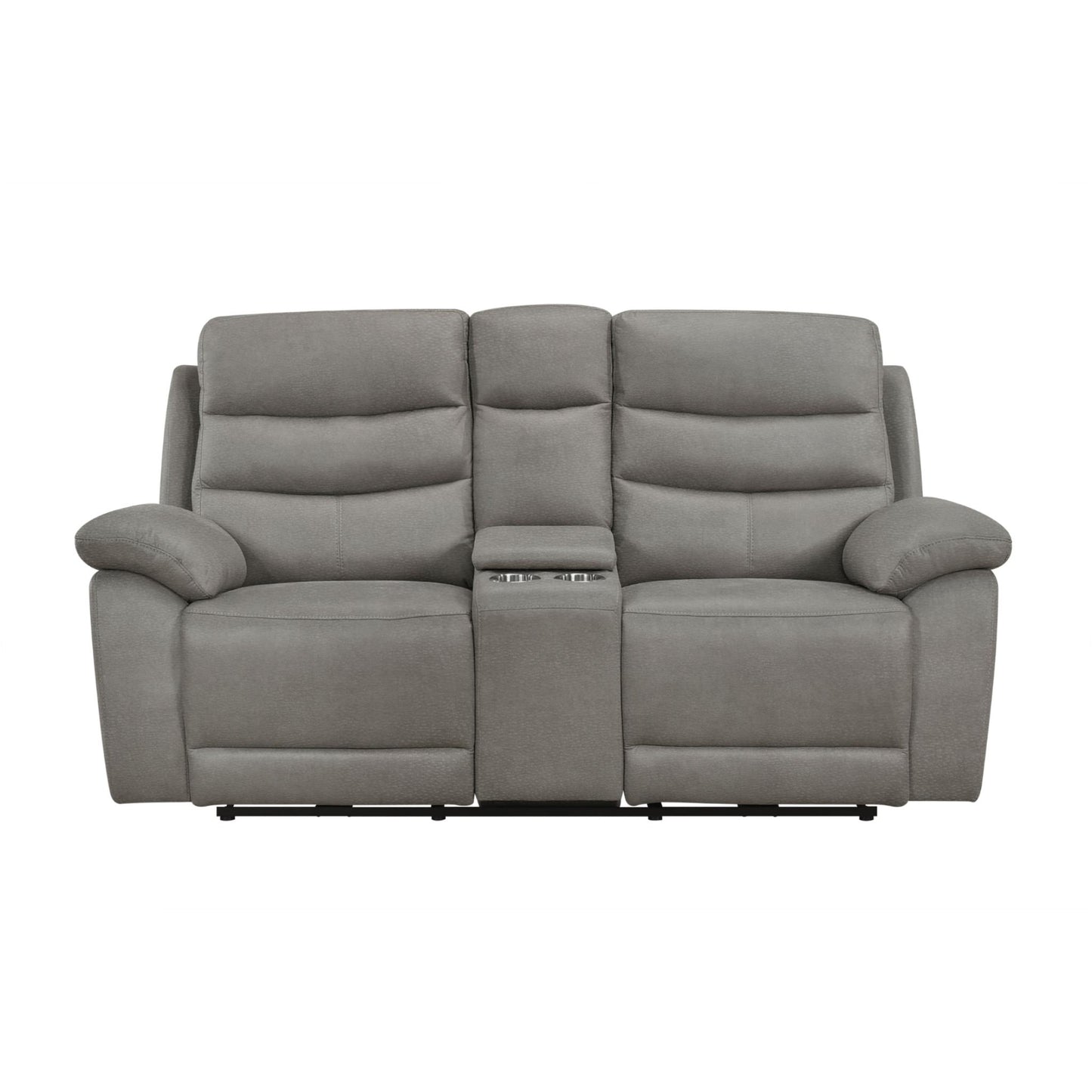 Hammond Power Reclining Loveseat M99090 - Brown / Grey
